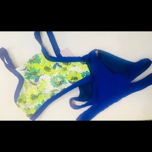 SABZ (Peruvian Brand) Blue Flowers TOP